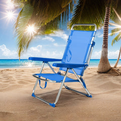 Silla de Playa Reclinable - Tamaño Pequeño53*65*30*93cm VC5410 VC5387