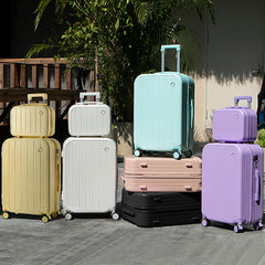 LG6126 Maletas de 3 Piezas S7 STAR, Incluye Maletas de Alta Gama, Maletas Rígidas de ABS, Resistentes a Arañazos e Impactos, Maletas Ligeras con Ruedas Giratorias, Elegantes y Perfectas para Viajes de Negocios y Vacaciones
