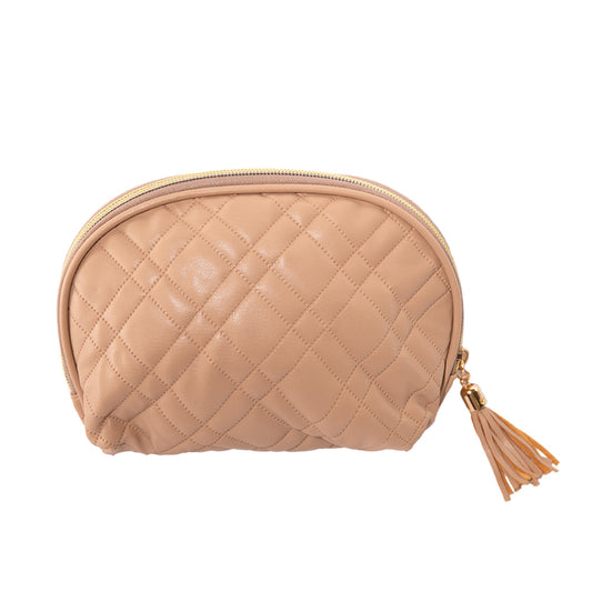 Bolso Semicircular de Flecos en Piel Sintética BD56924