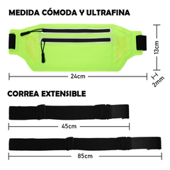 Riñonera Deportiva Rosa / Azul Cielo /Verde menta/ Rojo / Gris  / Negro  TS61478