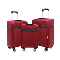 Set de Maletas Expandibles de Viaje - 3 Piezas con Ruedas Giratorias LG6185