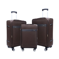 Set de Maletas Expandibles de Viaje - 3 Piezas con Ruedas Giratorias LG6185