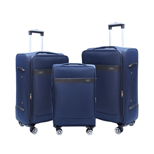 Set de Maletas Expandibles de Viaje - 3 Piezas con Ruedas Giratorias LG6185