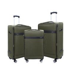 Set de Maletas Expandibles de Viaje - 3 Piezas con Ruedas Giratorias LG6185