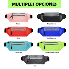 Riñonera Deportiva Rosa / Azul Cielo /Verde menta/ Rojo / Gris  / Negro  TS61478
