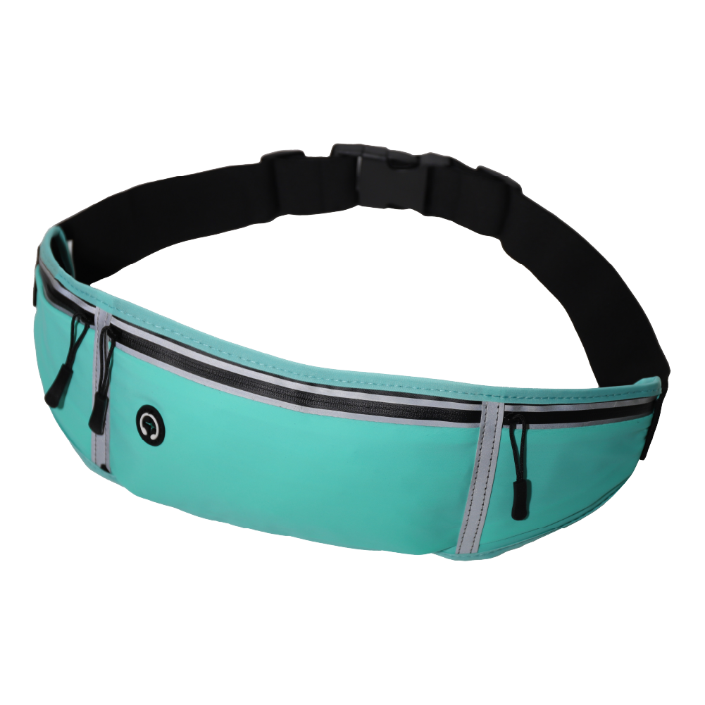 Riñonera deportiva negro / gris oscuro / azul cielo / rojo / verde menta / rosa TS61480