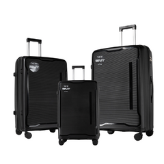 Juego de 3 Maletas Rígidas 20/24/28 pulgadas – Policarbonato, ABS y PP, Equipaje de Cabina con 4 Ruedas, Maletas de Moda Resistentes para Viajes LG5742
