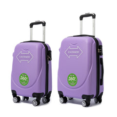 Juego de 2 Maletas de Viaje en Colores Modernos LG6082 LG6083