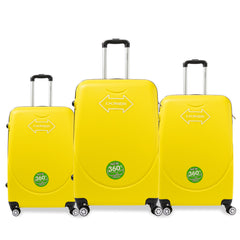 Juego de 3 Maletas de Viaje en Colores Modernos LG6079 LG6080