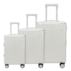 Set de 3 Maletas Expandibles de ABS + PC: Diseño Elegante, Función Expandible y Características de Durabilidad y Protección LG613