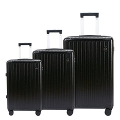 Set de 3 Maletas Expandibles de ABS + PC: Diseño Elegante, Función Expandible y Características de Durabilidad y Protección LG613