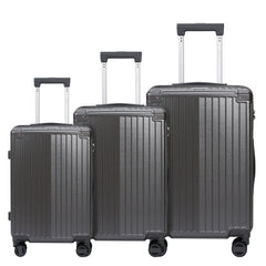 Set de Maletas Expandibles con Material ABS + PC: Tamaños Variados (20", 24", 28") LG6135