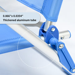 Silla de Playa Reclinable - Tamaño Grande 61*65*21*74cm VC53876 5411