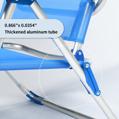 Silla de Playa Reclinable XL con Cojín VC53878 5411