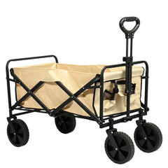 VC53948 Carro Plegable de Camping de 8 Pulgadas-Beige