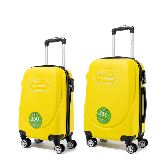 Juego de 2 Maletas de Viaje en Colores Modernos LG6082 LG6083