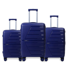 Juego de Maletas de Viaje – Set de 3 Piezas con Candado TSA y Ruedas 360° LG6174