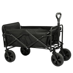 VC53952 Carro Plegable de Camping con Ruedas de 8”-Negro