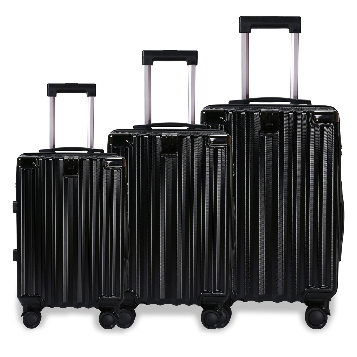 Set de 3 Maletas de ABS y PC, Ligereza sin Compromisos, Espacio Amplio y Diseño de Vanguardia LG61678