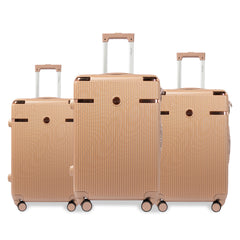 Juego de Viaje de 3 Piezas con Maletas y Bolsas Organizadoras LG60894 LG6090