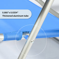 Silla de Playa Reclinable - Tamaño Pequeño53*65*30*93cm VC5410 VC5387