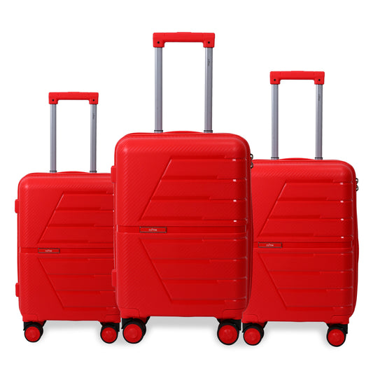 Juego de Maletas de Viaje – Set de 3 Piezas con Candado TSA y Ruedas 360° LG6174