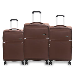 Juego de Maletas de Tela Expandibles con Ruedas Giratorias - 3 Piezas LG6132