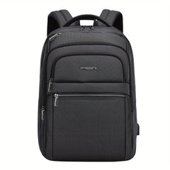 2 Mochila Antirrobo para Portátil con Puerto USB, Impermeable y Resistente, Ideal para Viajes y Escuela, Compatible con Portátiles de 15,6 Pulgadas, Regalo Perfecto para Hombres y Mujeres