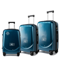 Maletas Premium de 20/24/28 Pulgadas, Rígidas ABS+PC, Resistentes a Arañazos e Impactos, Maletas de Viaje Ligeras con Ruedas LG6194 LG6195