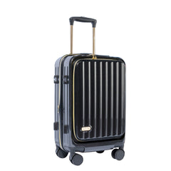 Maleta de Cabina 20 Pulgadas (55x37x23 cm), Expandible, ABS+PC, Equipaje de Mano Rígido y Ligero con 4 Ruedas Dobles Giratorias 360° y Cerradura TSA LG619