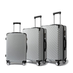Conjunto de Equipaje de Viaje Elegante en Material PC – Set de 3 Piezas con Ruedas Giratorias (50.8 / 60.96 / 71.12 cm) LG6193 6194