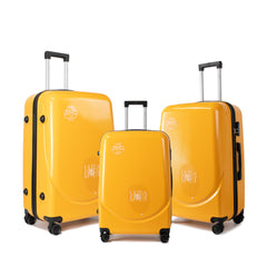 Maletas Premium de 20/24/28 Pulgadas, Rígidas ABS+PC, Resistentes a Arañazos e Impactos, Maletas de Viaje Ligeras con Ruedas LG6194 LG6195
