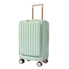 Maleta de Cabina 20 Pulgadas (55x37x23 cm), Expandible, ABS+PC, Equipaje de Mano Rígido y Ligero con 4 Ruedas Dobles Giratorias 360° y Cerradura TSA LG619