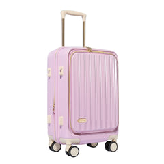 Maleta de Cabina 20 Pulgadas (55x37x23 cm), Expandible, ABS+PC, Equipaje de Mano Rígido y Ligero con 4 Ruedas Dobles Giratorias 360° y Cerradura TSA LG619
