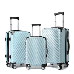 Conjunto de Equipaje de Viaje Elegante en Material PC – Set de 3 Piezas con Ruedas Giratorias (50.8 / 60.96 / 71.12 cm) LG6193 6194
