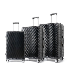 Conjunto de Equipaje de Viaje Elegante en Material PC – Set de 3 Piezas con Ruedas Giratorias (50.8 / 60.96 / 71.12 cm) LG6193 6194