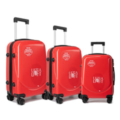 Maletas Premium de 20/24/28 Pulgadas, Rígidas ABS+PC, Resistentes a Arañazos e Impactos, Maletas de Viaje Ligeras con Ruedas LG6194 LG6195
