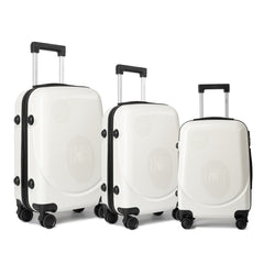 Maletas Premium de 20/24/28 Pulgadas, Rígidas ABS+PC, Resistentes a Arañazos e Impactos, Maletas de Viaje Ligeras con Ruedas LG6194 LG6195