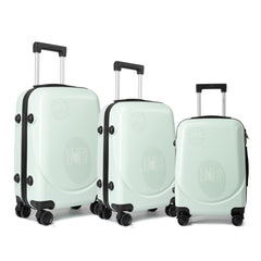 Maletas Premium de 20/24/28 Pulgadas, Rígidas ABS+PC, Resistentes a Arañazos e Impactos, Maletas de Viaje Ligeras con Ruedas LG6194 LG6195