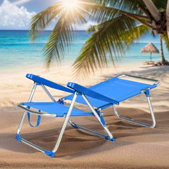 Silla de Playa Reclinable - Tamaño Pequeño53*65*30*93cm VC5410 VC5387
