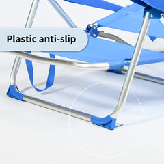 Silla de Playa Reclinable - Tamaño Grande 61*65*21*74cm VC53876 5411