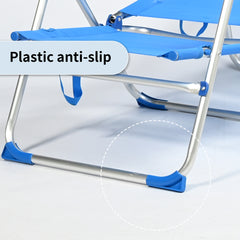 Silla de Playa Reclinable XL con Cojín VC53878 5411
