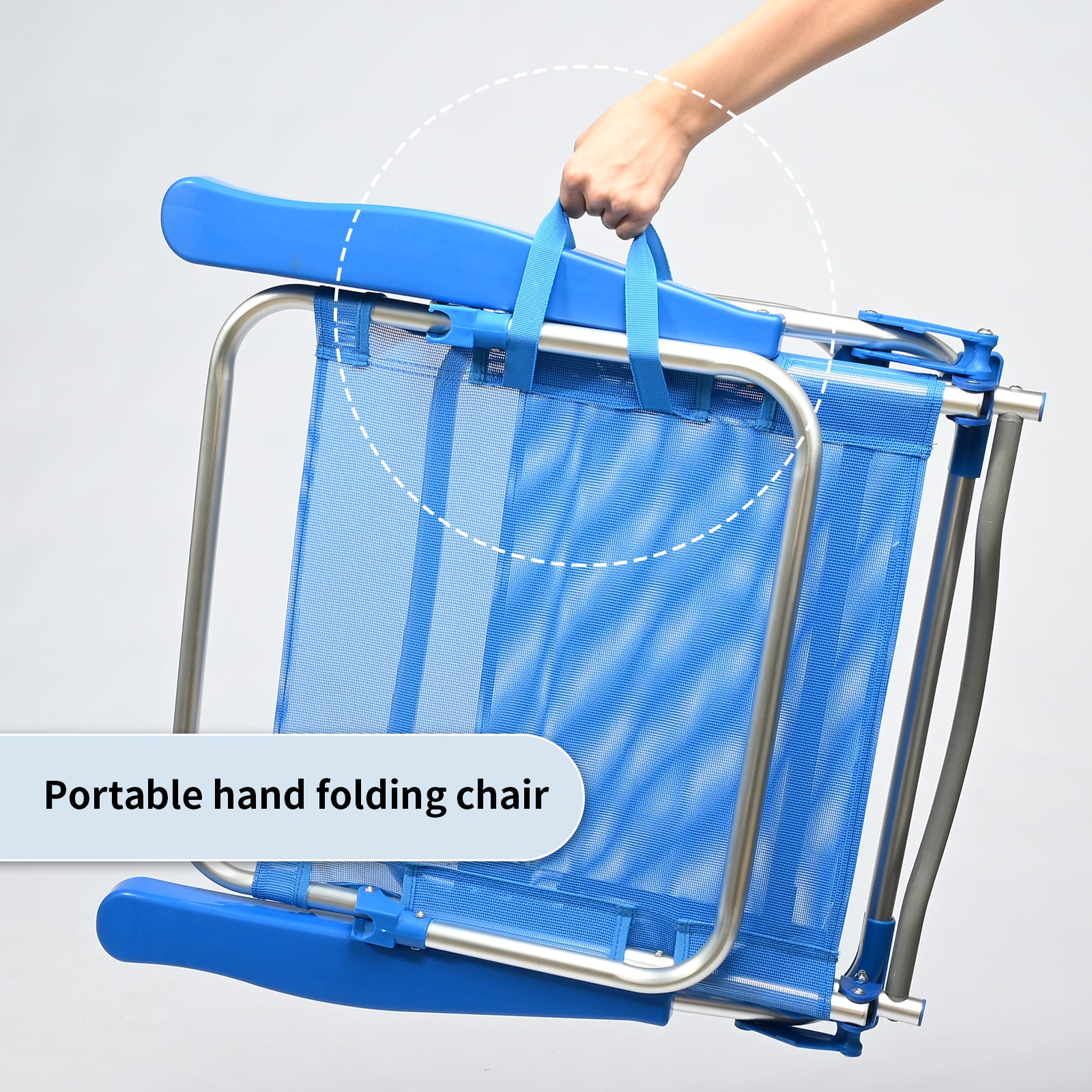 VC53876 5411 S7 STAR Silla de Playa Reclinable - Tamaño Grande61*65*21*74cm