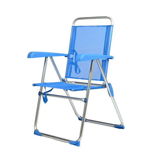S7 STAR Silla de Playa Alta con Reposabrazos – Disponible en Varios Colores VC53879 5411