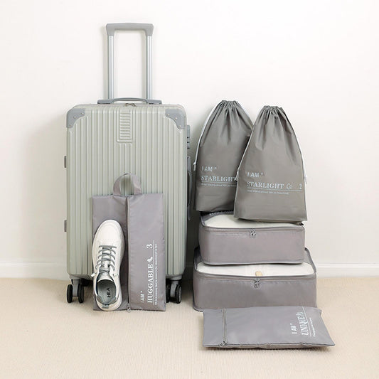 Set de 6 Piezas: Bolsa de Almacenamiento de Viaje con Bolsa de Zapatos Independiente LG61082