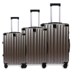 Set de 3 Maletas de ABS y PC, Ligereza sin Compromisos, Espacio Amplio y Diseño de Vanguardia LG61678