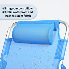 Silla de Playa Reclinable XL con Cojín VC53878 5411