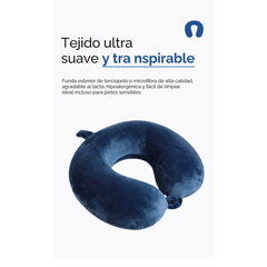 Almohada cervical en forma de U para viaje – Lake Blue 53023