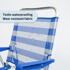 Silla de Playa Reclinable de 5 Posiciones - Mediana VC54125 5388