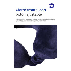 Almohada cervical en forma de U para viaje – Azul 55175Marino